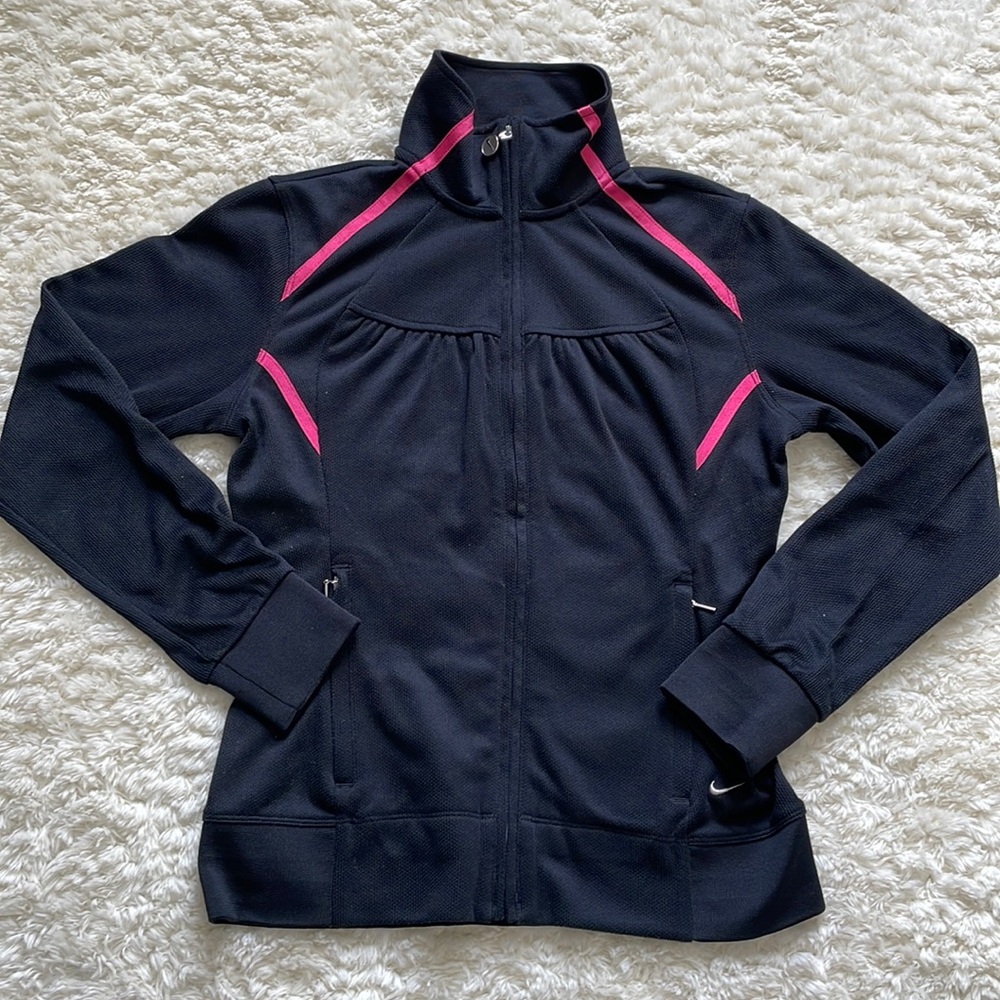 Nike golf XS  black jersey jacket